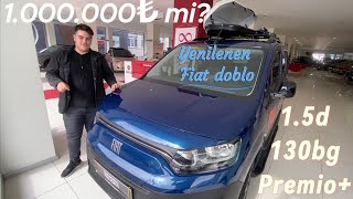 2024 Model Fiat Doblo Combi 15d 130bg Premio Plus FullFull paket inceleme videosu 4k [upl. by Fital]