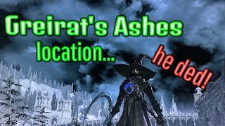 DARK SOULS III Greirats Ashes location [upl. by Bone]