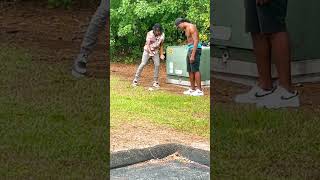 Flexing money in the hood go wrong shorts viralshorts ￼ [upl. by Judson979]