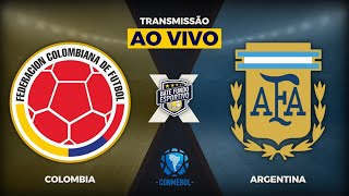 COLÔMBIA 2 X 1 ARGENTINA AO VIVO  ELIMINATÓRIAS DA COPA DO MUNDO 2026  TRANSMISSÃO AO VIVO [upl. by Annoet]