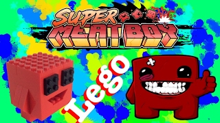 Super Meat BoyLego tutorial [upl. by Yelsehc]