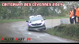 Critérium des Cévennes 2024  ES 3  8 [upl. by Scheider]