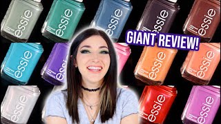 HUGE Essie Spring 2023 Nail Polish Swatches and Review 3 Collections  KELLI MARISSA [upl. by Ahsi739]