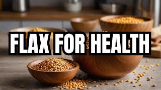 Amazing Nutritional Health Benefits of Flax Seed And How To Use [upl. by Dolores]