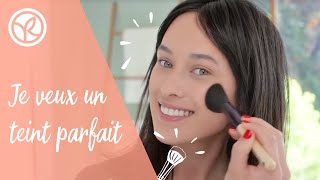 TUTO MAQUILLAGE  Ma routine teint Zéro Défaut  Makeup parfait  Yves Rocher [upl. by Ihsar]