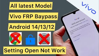 Vivo Frp bypass setting not work 2024 new trick [upl. by Tami141]