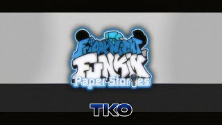 TKO  FNF Paper Stories  OST  ft xmanDelta [upl. by Rannug]