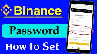 How to Set Binance Account Password  Binance me Password Kaise Set Kare [upl. by Sparhawk161]