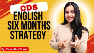 6 months strategy for CDS English Vasundhra Thakur  TakshilaClassesFor CDSCAPFNDAAFCAT [upl. by Giah]