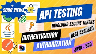 API Testing Automation  Access tokens  Authorization  Security  Rest Assured  Java BDD [upl. by Latihs]