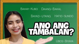 KAHULUGAN NG TAMBALAN TAGALOG [upl. by Ok]