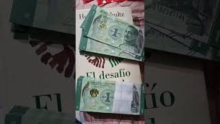 Nuevos billetes de a Q1 en Guatemala [upl. by Htide]