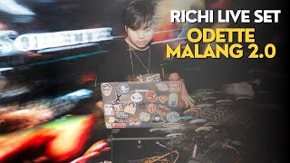 RICHI LIVE SET  AT ODETTE MALANG 20 [upl. by Kumler507]