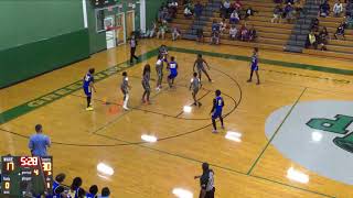 West Point High vs Tupelo High School Junior High Basketball [upl. by Ahtanamas]