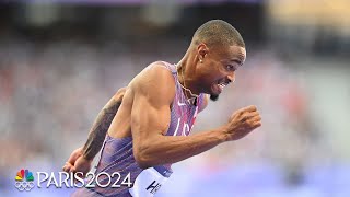 Quincy Hall owns 400m semi books spot in Olympic final for first time  Paris Olympics  NBC Sports [upl. by Bjorn]