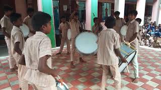 GHSS EPMKALVI THIRUVILA 20238TH studentsdrum band set [upl. by Atekihc]