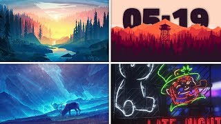 Top Best 100 Minimal Live Wallpapers ─ Wallpaper Engine [upl. by Osbert]