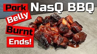 NasQ BBQ  Pork Belly Burnt Ends [upl. by Bazar]