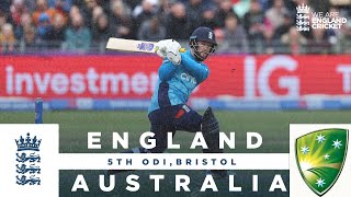 Duckett Hits 107  Highlights  England v Australia  5th Men’s Metro Bank ODI 2024 [upl. by Inaniel]