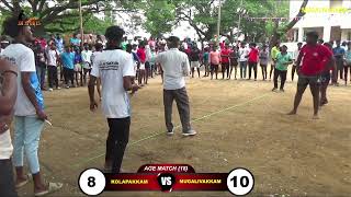 KOLAPAKKAM VS MUGALIVAKKAM  2ND ROUND  18 AGE MATCH  MUGALIVAKKAM KABADI TOURNAMENT  JM SPORTS [upl. by Oicirbaf]