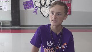 15yearold Kirbyville High School student battling cancer for third time [upl. by Orlantha]