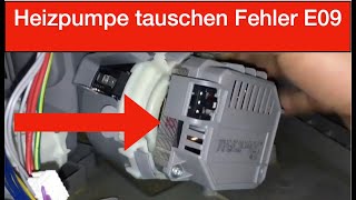 E09 Heizpumpe bei einem Geschirrspüler tauschen  so geht es [upl. by Teague]