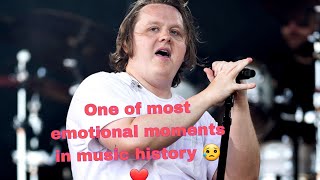 Fans Helped Him To Finish His Song  Lewis Capaldi  Glastonbury lewiscapaldi [upl. by Questa]