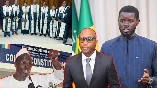 🛑URGENT Le conseil constitutionnel écarte Barthelemy Diaz Diomaye met en place 4 projets de loi [upl. by Zaccaria]