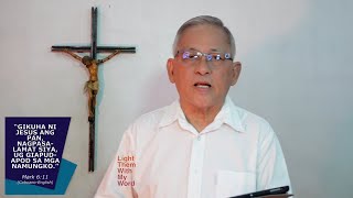 Juan 6115 “Gikuha ni Jesus ang pan nagpasalamat siya ug giapudapod sa mga namungko” v11 [upl. by Annice]