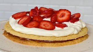 Torta Triple 100 crocante de frutilla [upl. by Anella]