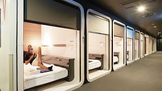 Les nouveaux capsule hotels [upl. by Epstein639]