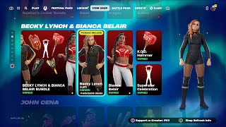 WWE BUNDLES ARE BACK Fortnite Item Shop Right Now April 28th 2024 [upl. by Mungovan]