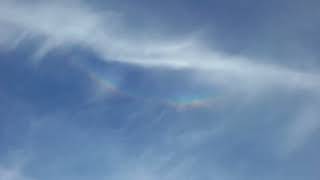 upside down rainbow circumzenithal Arc [upl. by Belicia699]