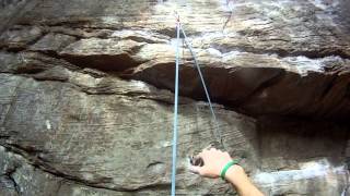 Rock Climbing Red River Gorge Muir Valley October 23 2012 [upl. by Wayolle]