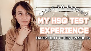 MY HSG TEST EXPERIENCE What to expect  test results [upl. by Cain]