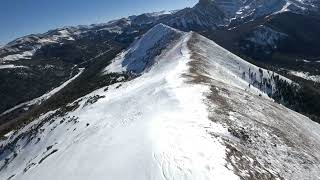 Winter Snowcaps  Chimera 7 Long range FPV [upl. by Trillby]