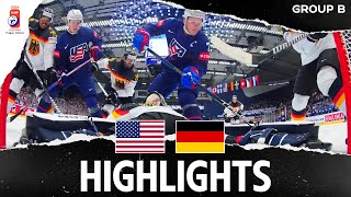 Highlights  USA vs Germany  2024 MensWorlds [upl. by Dierolf598]