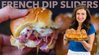 How To Make Easy French Dip Sliders [upl. by Heyward863]