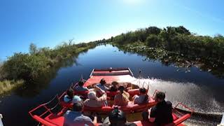 Visit Central Florida Westgate River Ranch Virtual Reality Airboat Ride [upl. by Morlee]