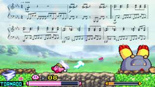 Oncoming Peril  Kirby Squeak Squad  Piano Solo [upl. by Aniala]