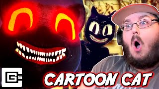 Hes the Cartoon Cat original song amp Cartoon Cat sings at Ink Bendy SFM CARTOON CAT REACTION [upl. by Aitnahs]