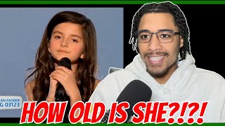 Angelina Jordan Reaction  FIRST TIME HEARING  quotAt Last quot  Angelina Jordan [upl. by Cale]