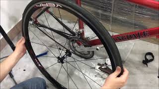 How to use tyre levers Cycling quick Tips 1 [upl. by Onabru732]