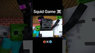 Squid Game 🥵☠️🥶 minecraft animation gaming memes shorts ytshorts edit fyp trollface yt [upl. by Akinohs]