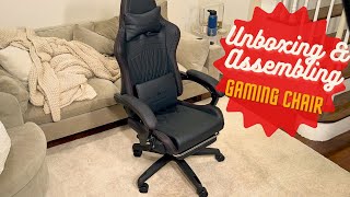 Unboxing amp Assembling the GTPLAYER pror Gaming Chair [upl. by Mikol]