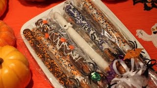 How to Make Halloween Dipped Pretzels [upl. by Nnyl971]