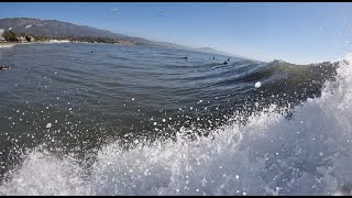 SURF POV a Rare SB Pointbreak Firing [upl. by Eltsirc]