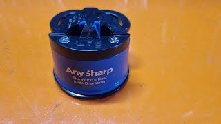 AnySharp Knife Sharpener Review [upl. by Philemon]