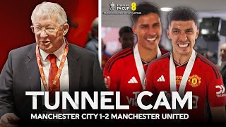 Tunnel Cam At Wembley As The Red Devils Become 13Time FA Cup Winners 🏆  Tunnel Cam  EE [upl. by Emily]