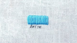 How to do a Satin Stitch [upl. by Bernat]